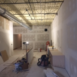 After Commercial Drywall Installation